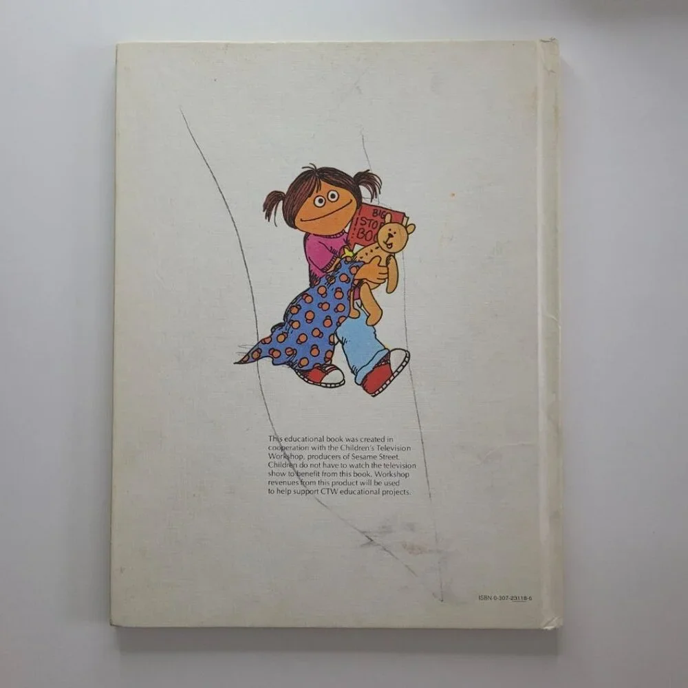 Sesame Street If I Lived Alone Book‎ Vintage 1980s Muppets Jim Henson Family